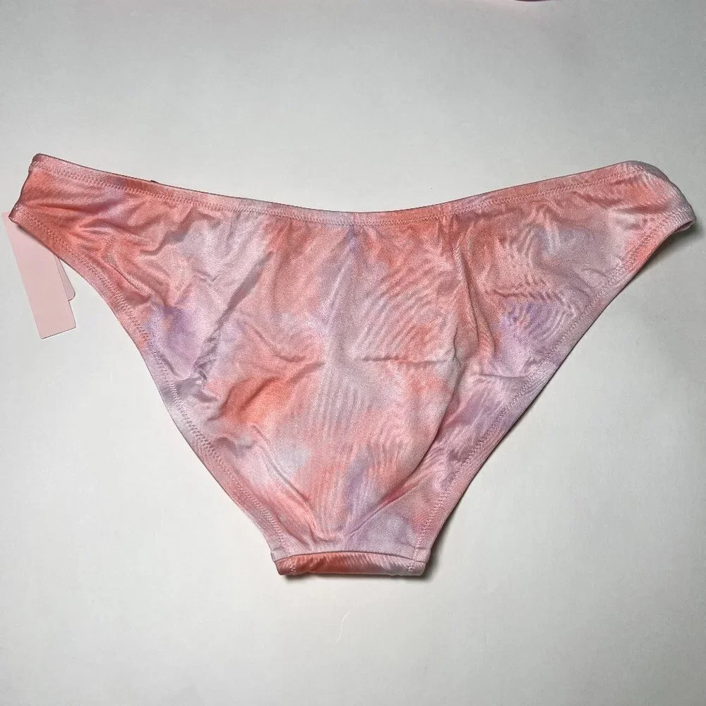 Victoria Secret Medium M Bikini Top Bottom Set Bralette Cheeky V Hardwarware